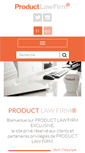 Mobile Screenshot of product-lawfirm.com
